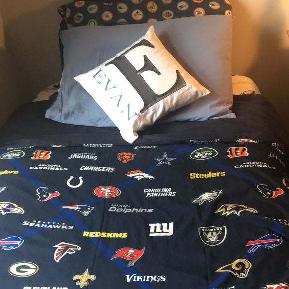 Unknown Bedding Bed In A Bag Boys Football Comforter Sheet Set Poshmark